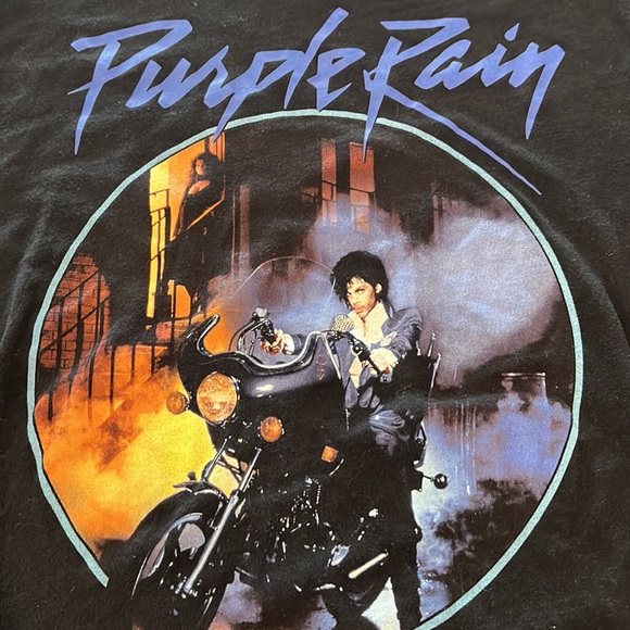 Purple Rain tee size XS. Worn 3 times. - Picture 2 of 3